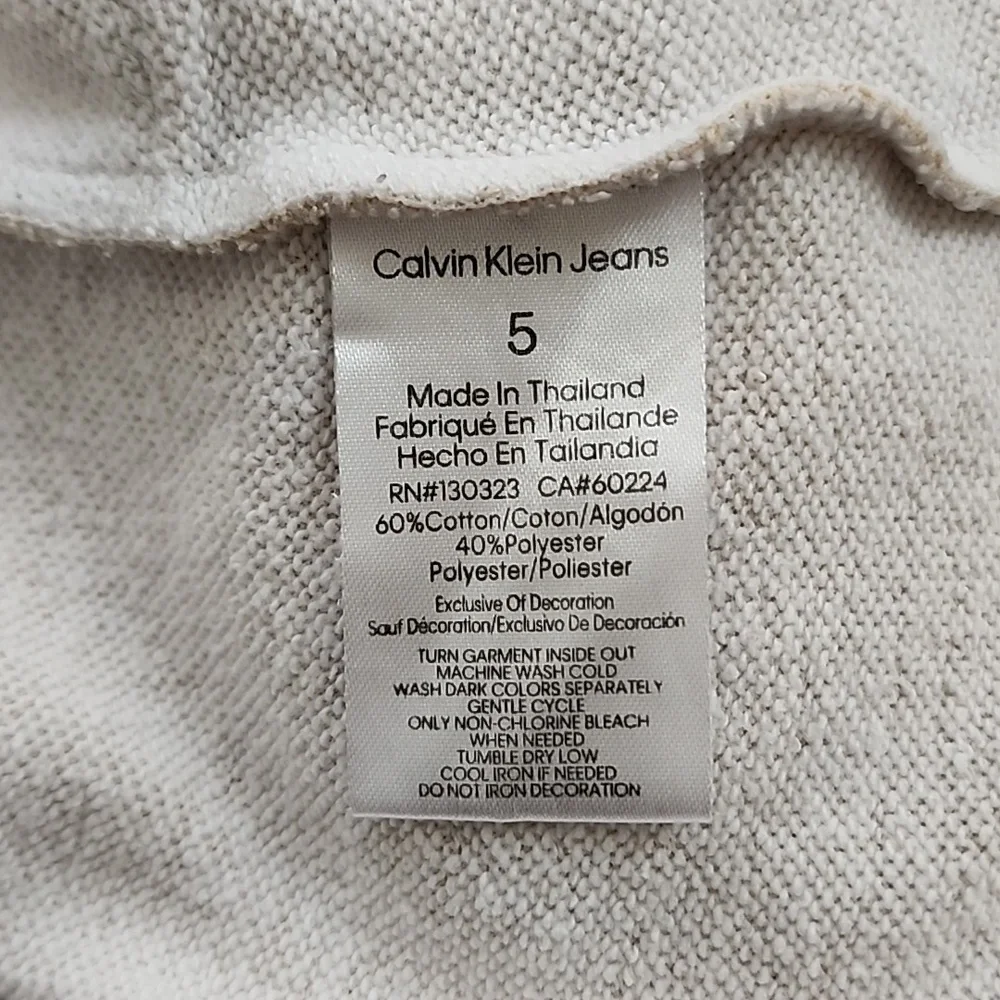 Calvin Klein Girl's Yellow Floral Ruffle Sun Dress, size 5